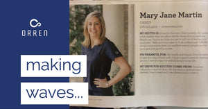 ORREN founder Mary Jane Martin featured in the Savannah Magazine
