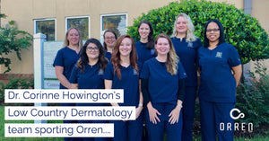 The staff at Dr. Corinne Howington’s Low Country Dermatology has joined the ORREN club!